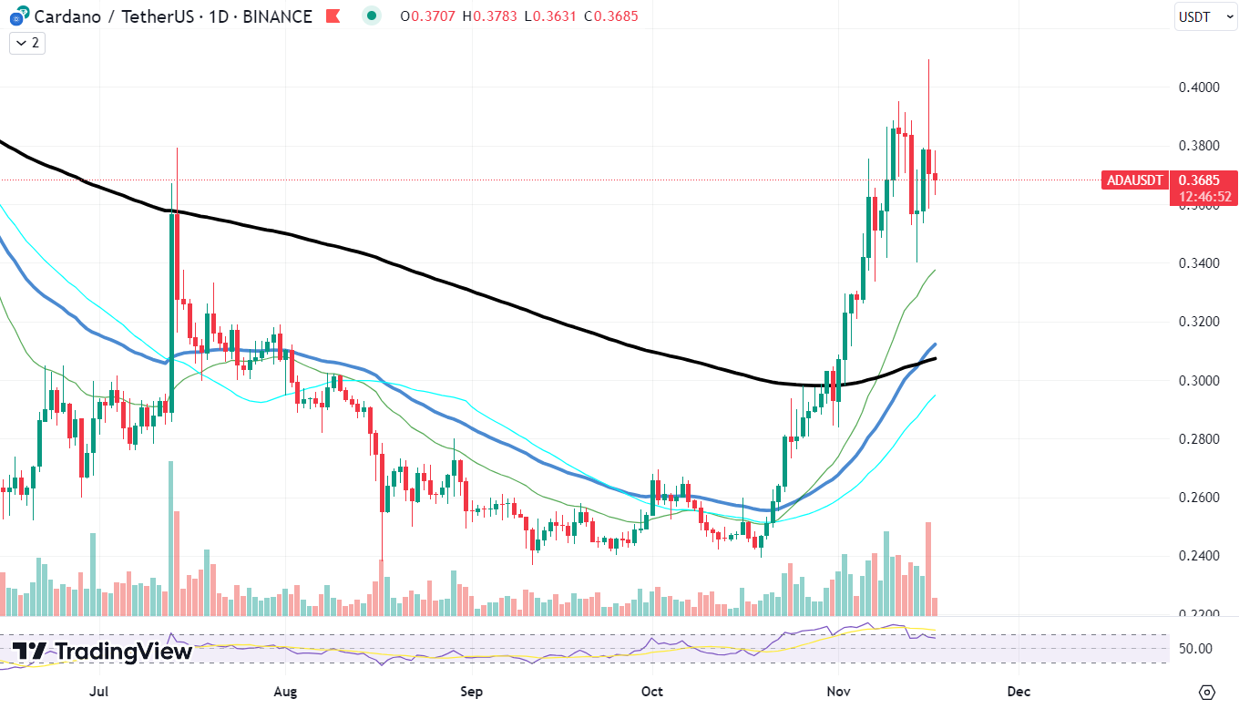 cardano chart