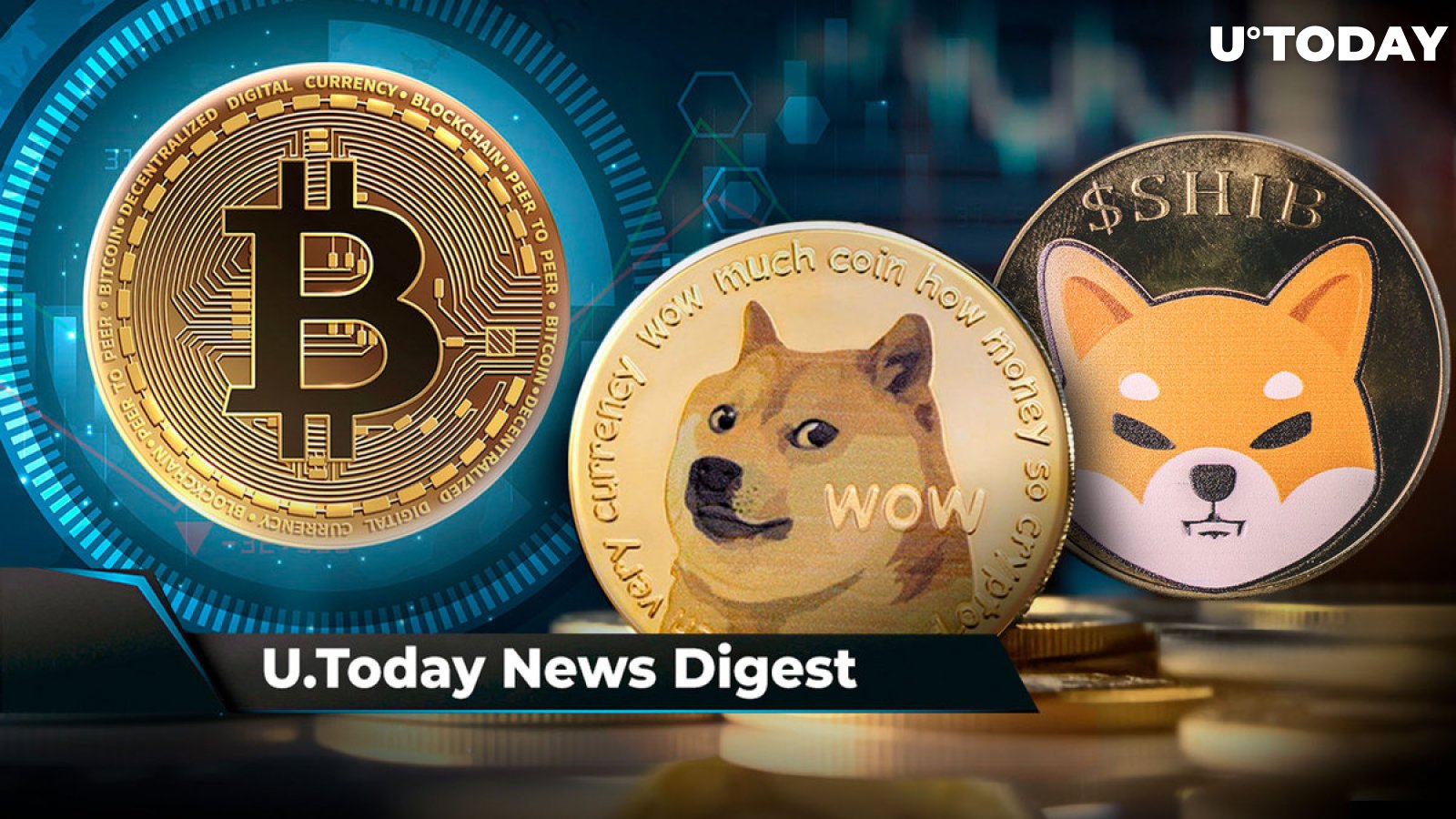 671,000 BTC Bought by Millions of Bitcoin Addresses in This Demand Zone, DOGE Rally Leaves 80% of Investors Profitable, 3 Billion SHIB Moved to Robinhood Address: U.Today's Crypto News Digest