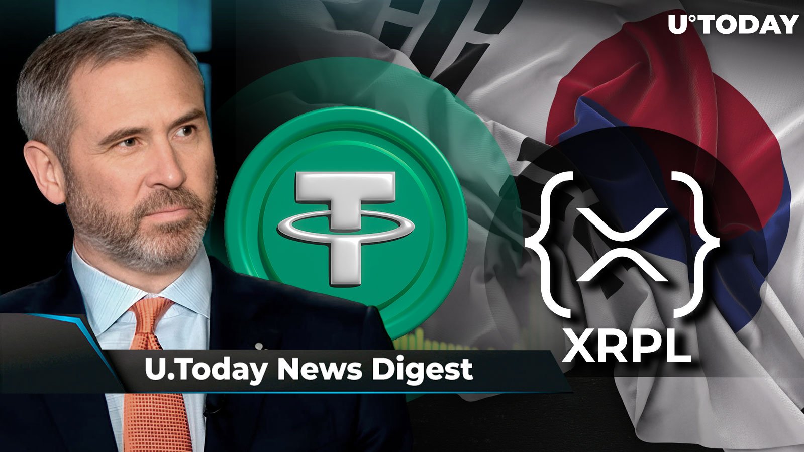 Ripple CEO denies 'attacking' Tether, XRP surges 194% in volume as key Ripple v. date arrives  SEC, XRP Ledger Get South Korean Validator: U.Today's Crypto News Digest