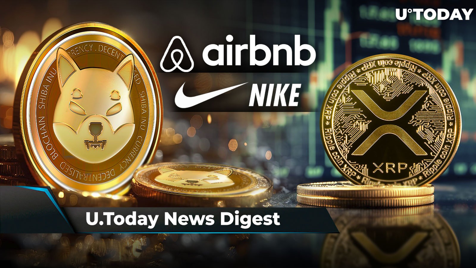 SHIB Payments Expand to Airbnb and Nike, Awakening of the 'Sleeping Giant' Could Drive XRP Higher, Mark Cuban Says SEC Should Learn from Japan: U.Today's Crypto News Digest