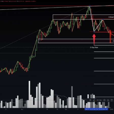 Bitcoin is likely to see further declines, crypto analyst Jason Pizzino warns – here are his targets