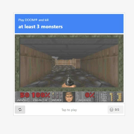 “Doom” Captcha turns online safety into a Demons Nightmare Challenge