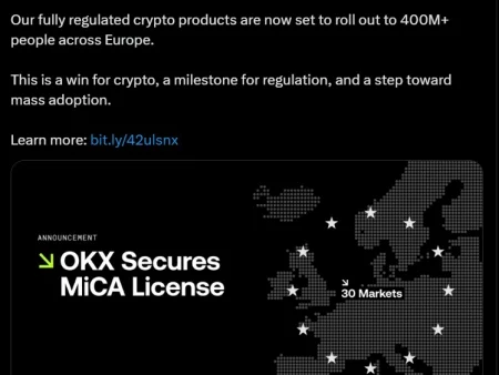 Mica licenses secured by OKX and BITPANDA increase the crypto -market EU